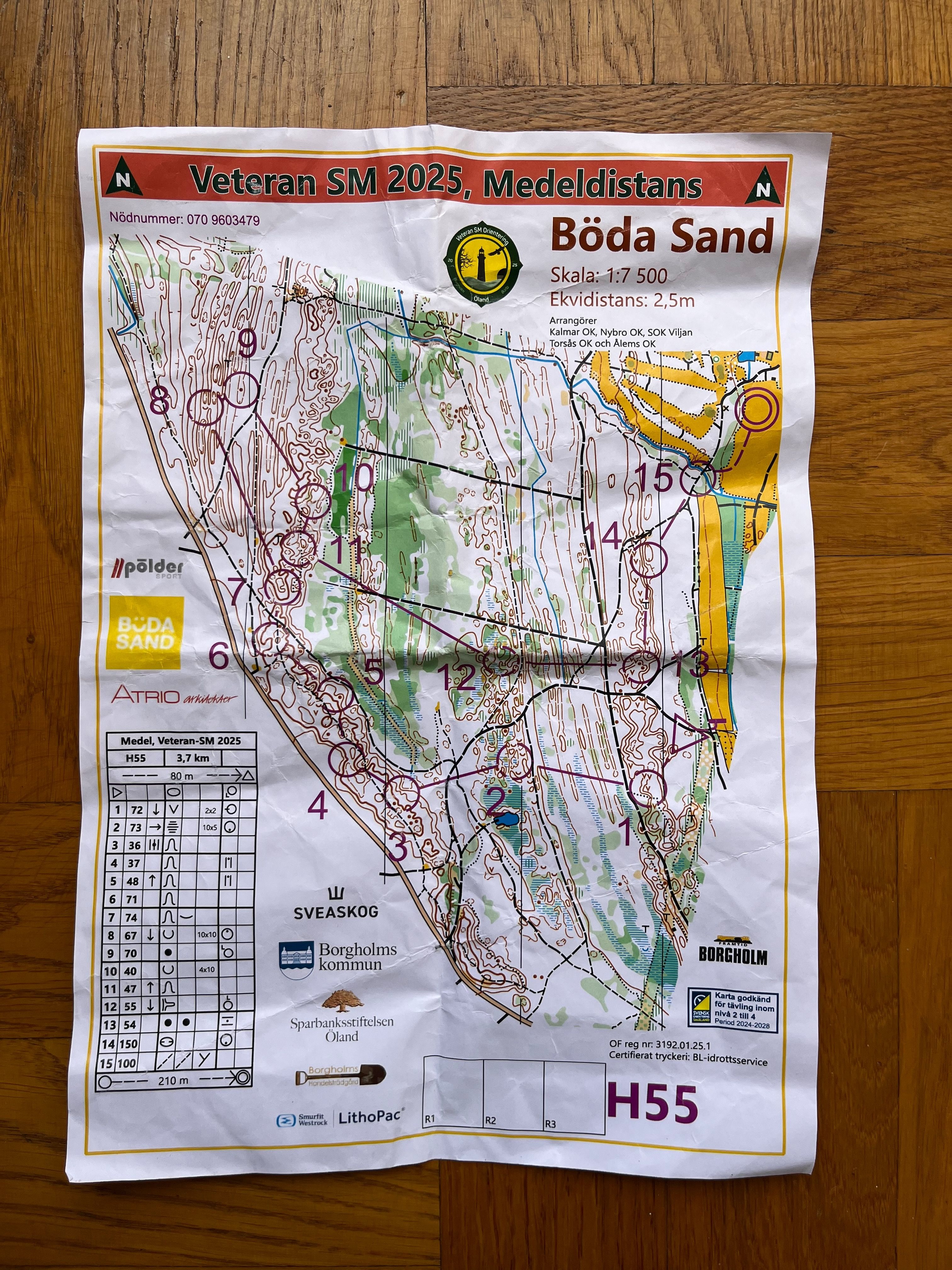 Cover for Veteran-SM Medel H55