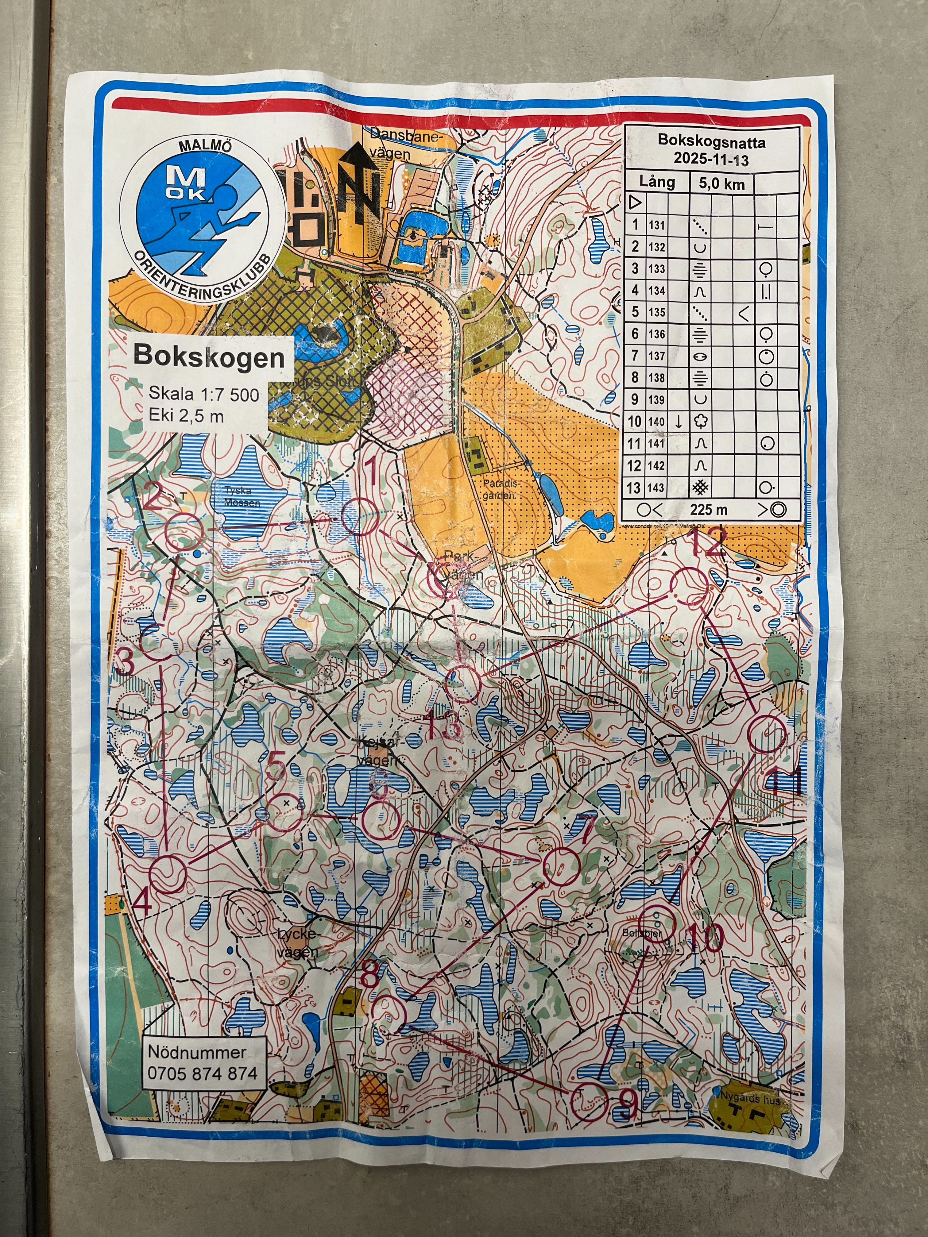 Cover for Bokskogsnatta lång